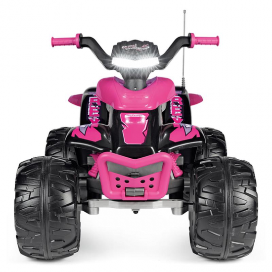 Pink quad bike 12v store